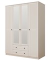 Dulap pentru haine, Hanah Home, Rb-063-02, Alb mat