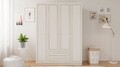 Dulap pentru haine, Hanah Home, Rb-078, Alb mat