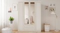 Dulap pentru haine, Hanah Home, Rb-079-01, Alb mat