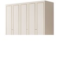 Dulap pentru haine, Hanah Home, Rb-082, Alb mat