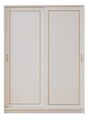 Dulap pentru haine, Hanah Home, Rb-093, Alb mat