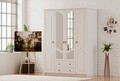 Dulap pentru haine, Hanah Home, Rb-106, Alb mat