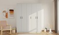 Dulap pentru haine, Hanah Home, Rb-185-04, Alb mat