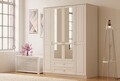 Dulap pentru haine, Hanah Home, Rb-121-01, Alb mat