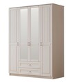 Dulap pentru haine, Hanah Home, Rb-121-01, Alb mat