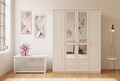 Dulap pentru haine, Hanah Home, Rb-121, Alb mat