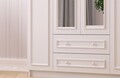 Dulap pentru haine, Hanah Home, Rb-186-03, Alb mat