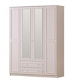 Dulap pentru haine, Hanah Home, Rb-186-03, Alb mat
