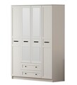 Dulap pentru haine, Hanah Home, Rb-168-01-010, Alb mat