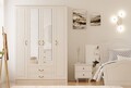 Dulap pentru haine, Hanah Home, Rb-177, Alb mat