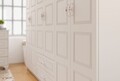 Dulap pentru haine, Hanah Home, Rb-003, Alb mat