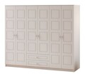 Dulap pentru haine, Hanah Home, Rb-003, Alb mat