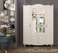 Dulap pentru haine, Hanah Home, Rb-048, Alb mat