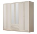 Dulap pentru haine, Hanah Home, Rb-085-01, Alb mat