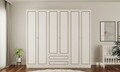 Dulap pentru haine, Hanah Home, Rb-094-01, Alb mat