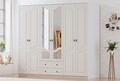 Dulap pentru haine, Hanah Home, Rb-107, Alb mat