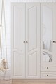 Dulap pentru haine, Hanah Home, Rb-107, Alb mat