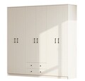 Dulap pentru haine, Hanah Home, Rb-185-07, Alb mat