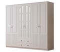 Dulap pentru haine, Hanah Home, Rb-114, Alb mat