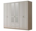 Dulap pentru haine, Hanah Home, Rb-122, Alb mat