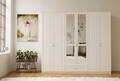 Dulap pentru haine, Hanah Home, Rb-122-01, Alb mat