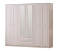 Dulap pentru haine, Hanah Home, Rb-186-05, Alb mat