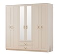Dulap pentru haine, Hanah Home, Rb-178, Alb mat