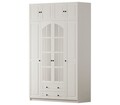 Dulap pentru haine, Hanah Home, Rb-185-12, Alb mat
