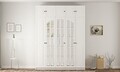Dulap pentru haine, Hanah Home, Rb-185-13, Alb mat