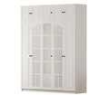 Dulap pentru haine, Hanah Home, Rb-185-14, Alb mat