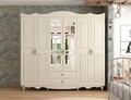 Dulap pentru haine, Hanah Home, Rb-049, Alb mat
