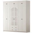 Dulap pentru haine, Hanah Home, Rb-185-16, Alb mat