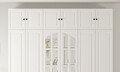 Dulap pentru haine, Hanah Home, Rb-185-15, Alb mat
