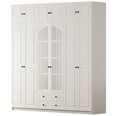 Dulap pentru haine, Hanah Home, Rb-185-15, Alb mat
