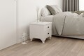 Noptiera, Hanah Home, Rb-058, Alb mat
