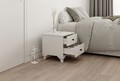 Noptiera, Hanah Home, Rb-058, Alb mat