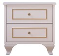 Noptiera, Hanah Home, Rb-090, Alb mat
