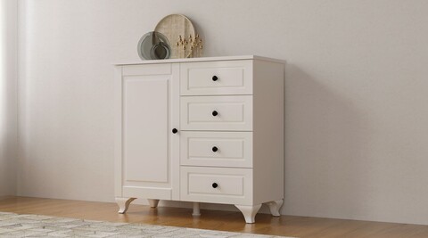 Dulap, Hanah Home, Rb-044-01, Alb mat