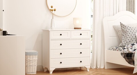 Dulap, Hanah Home, Rb-119, Alb mat