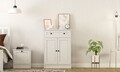 Dulap, Rabi, Rb-168-04, 70x100x40 cm, PAL, Alb mat