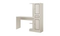 Set birou si biblioteca, Hanah Home, Rb-098, Alb mat