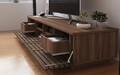 Comoda TV, Rabi, Rb-168, 180x35x40 cm, Lemn, Lemn