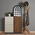 Dulap multifunctional, Hanah Home, Tuval 069, Antracit / Nuc