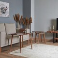 Set masute 3 piese, Hanah Home, Tuval 060, Maro