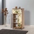 Cabinet cu roti pentru bucatarie Kiler 737, Vella, 60x36x116 cm