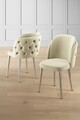 Set scaune 4 piese, Hanah Home, Axle, Crem / Crom