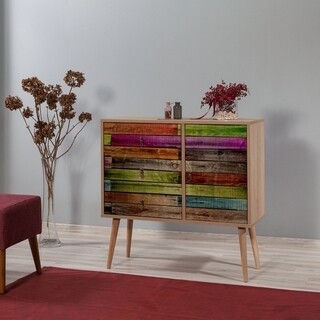 Multicolor, Comoda 90x40x90 cm
