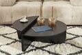 Masuta de cafea, Nordure, Orion, PAL, Lemn/Negru