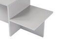 Masuta de cafea, Nordure, Harmony, 80x40x40 cm, PAL, Gri