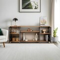 Consola, Hanah Home, Arista, Antracit / Pin Atlantic